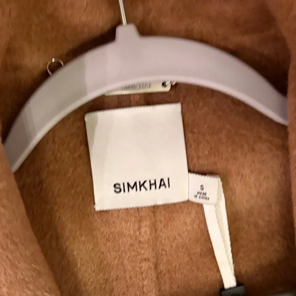 Simkai Fringe Long Coat size small NWT - Picture 3 of 7